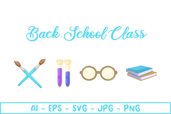 Back School Class Graphics Freebies