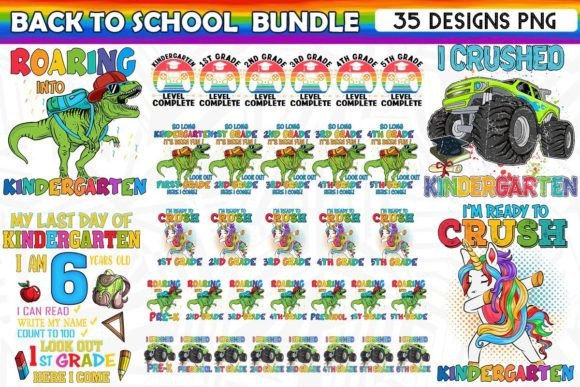 Back to School Sublimation Bundle: Graphics & Crafts