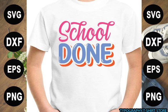 Back to School T-shirt Design, School Do Graphics