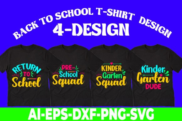 Back to School T-Shirt Designs Bundle