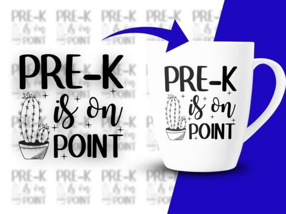 PreK is on Point, Back to School Svg