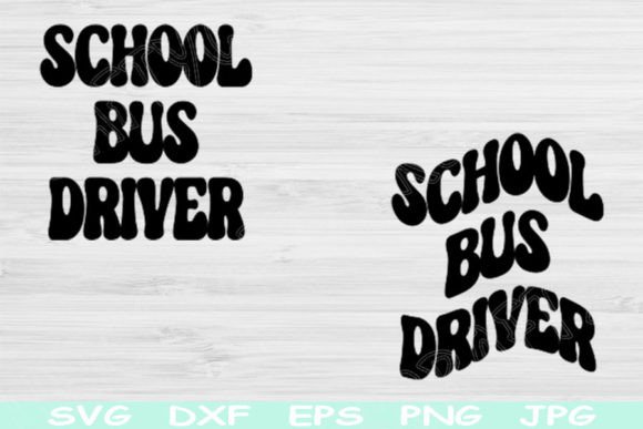 School Bus Driver Svg, Back to School