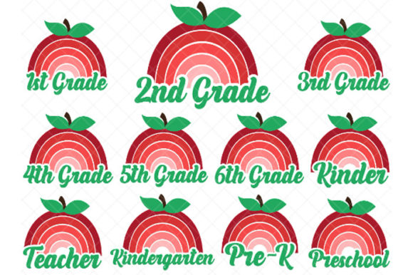 School Rainbow Graphics & Illustrations