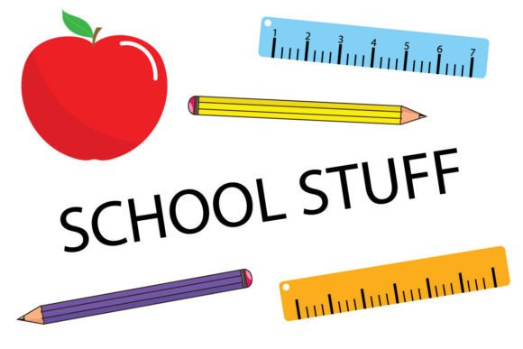 School Stuff Graphics & Illustrations