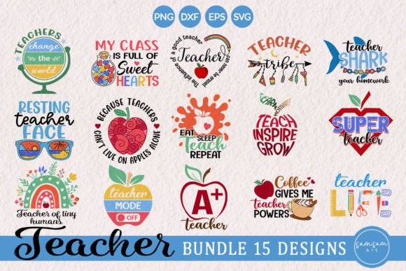 Teacher Back to School Bundle SVG