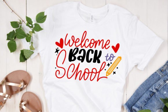 Welcome Back to School SVG Cut File